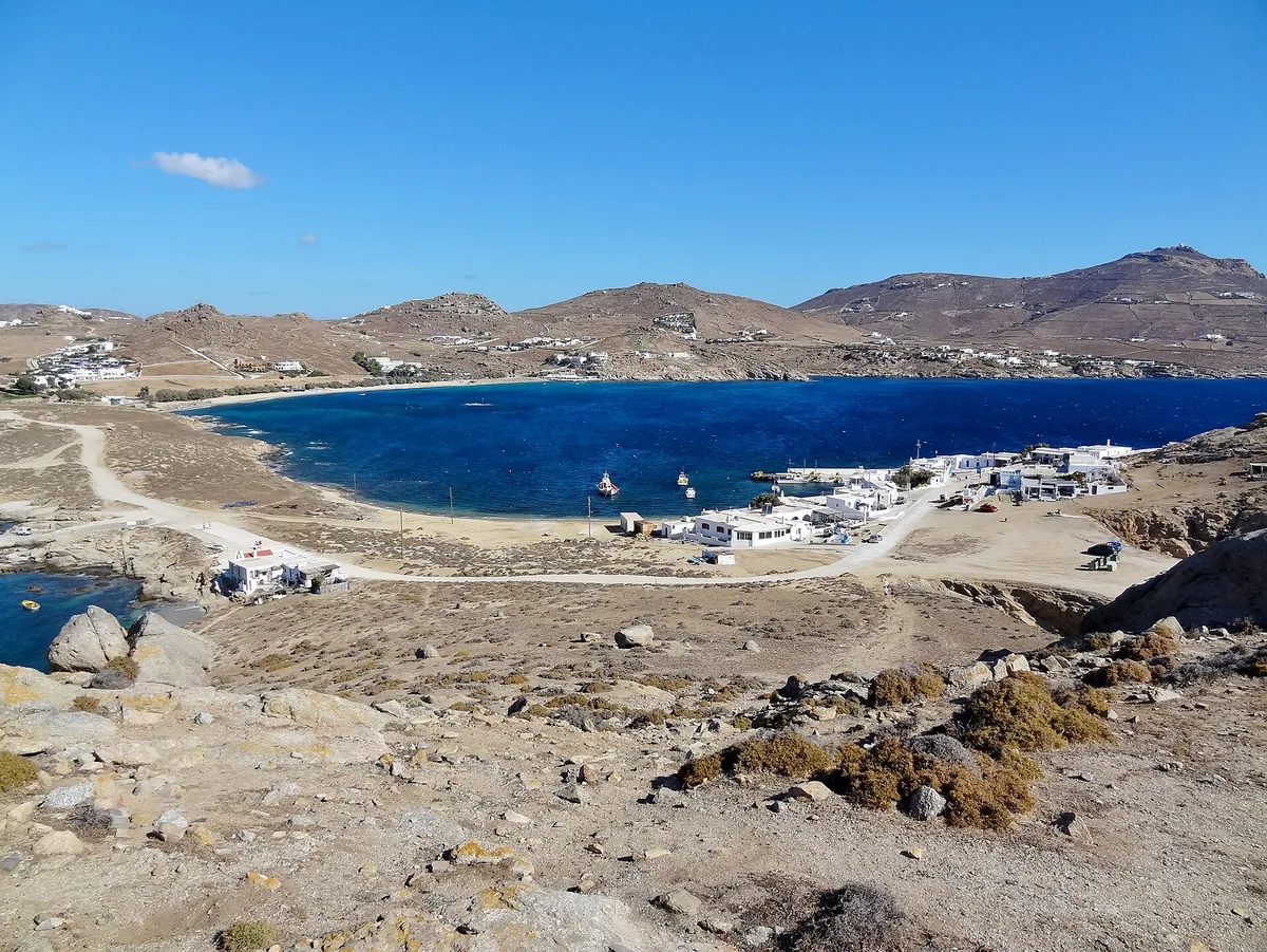 Agia Anna Kalafati Beach, Cyclades, Greece — 3