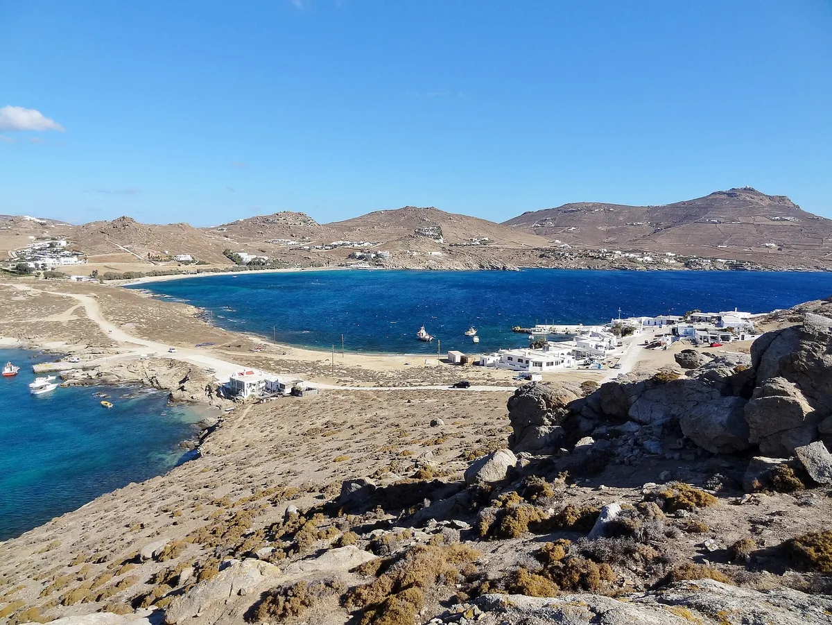 Agia Anna Kalafati Beach, Cyclades, Greece — 2