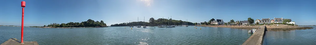 Plage de Conleau, Campen, Bretagne, France
