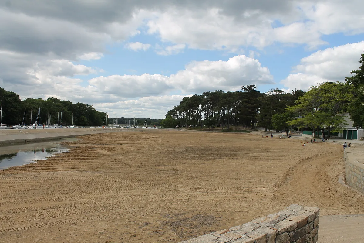 Plage de Conleau, Campen, Bretagne, France — 3