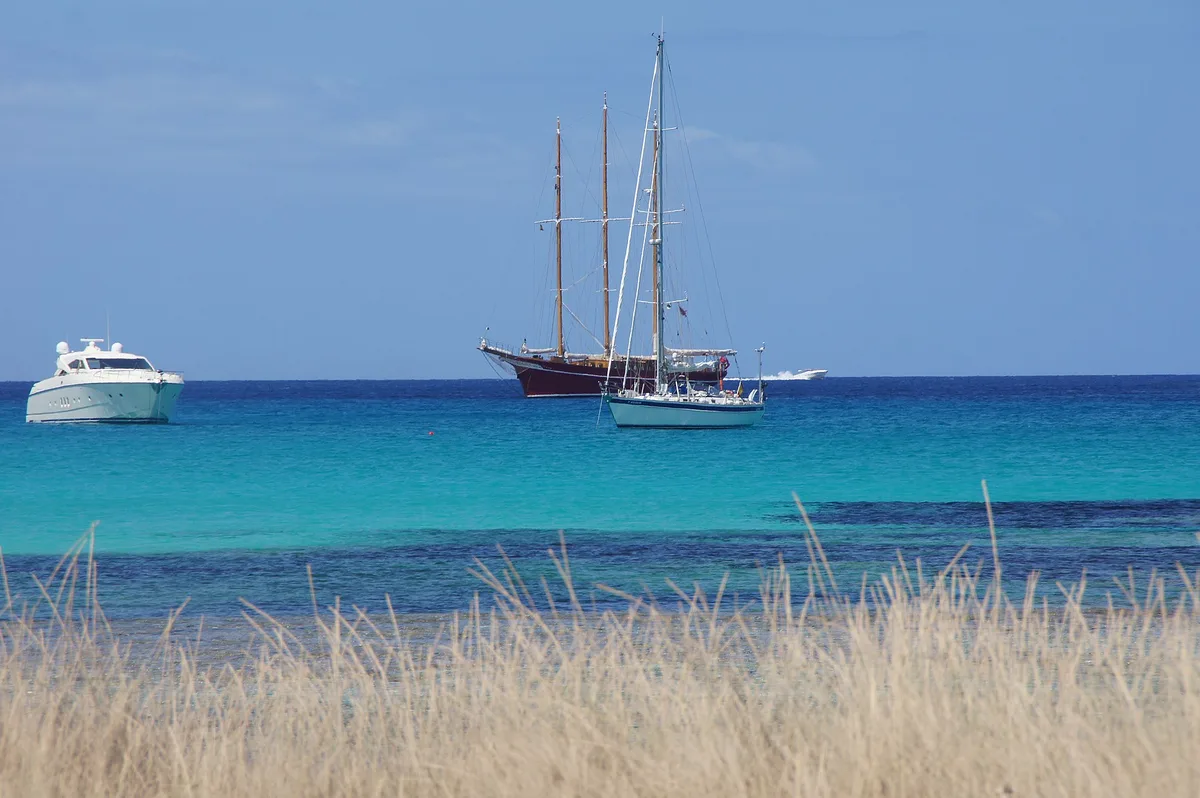 Plage d'Es Cavall d'En Borràs, Formentera, Balearic Islands, Espagne — 3