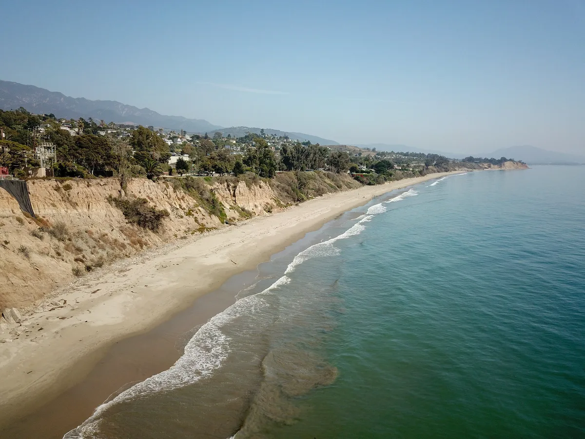 Summerland Beach, Summerland, California Coast, United States
