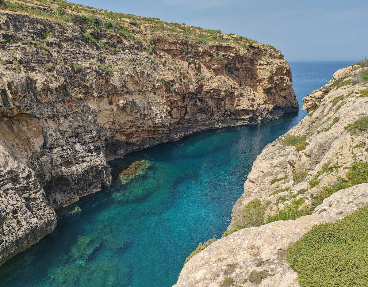 Playa de Wied l-Għajn tal-Qasam, Munxar, Maltese Islands, Malta