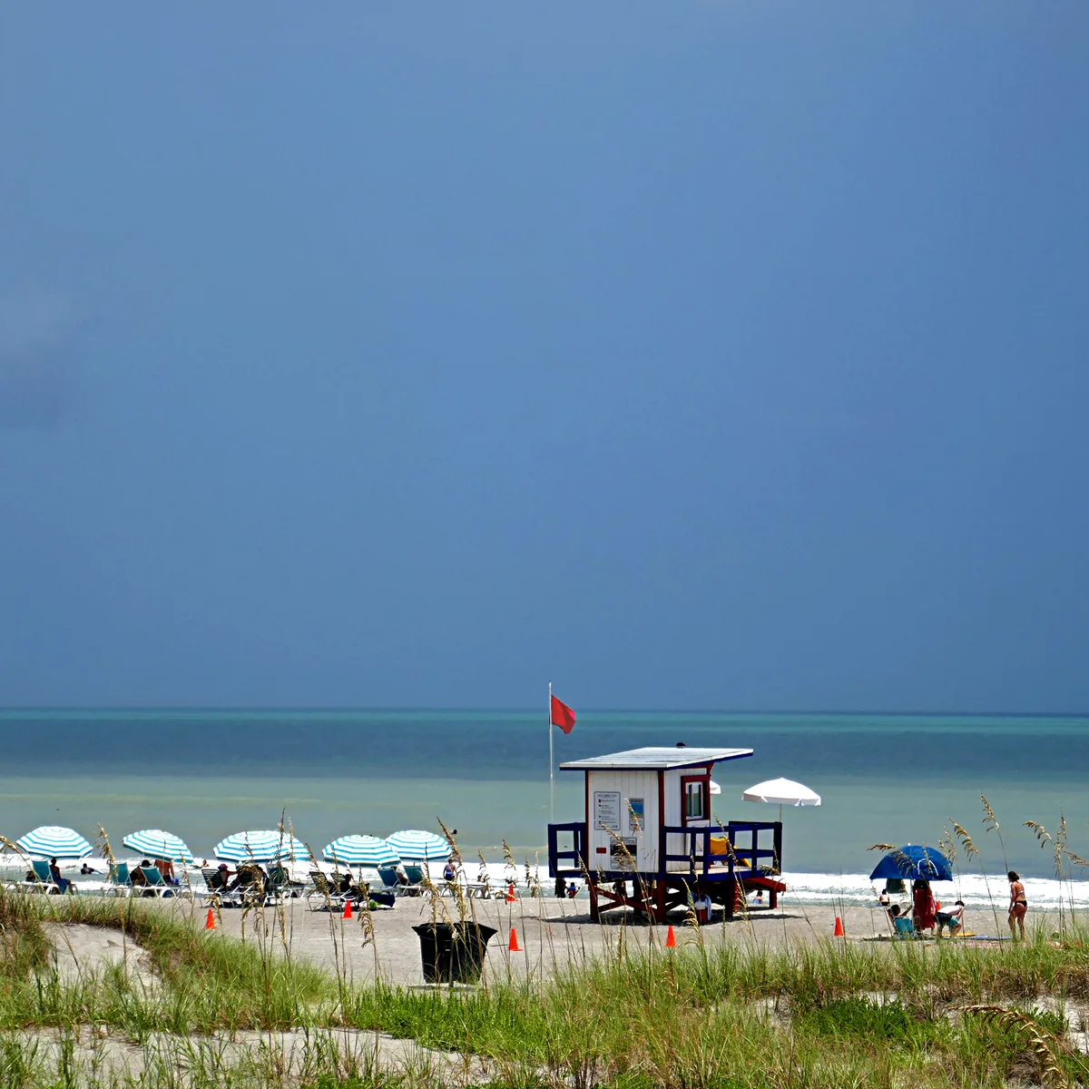 Lori Wilson Park-Strand, Cocoa Beach, Florida Atlantic, Vereinigte Staaten — 6