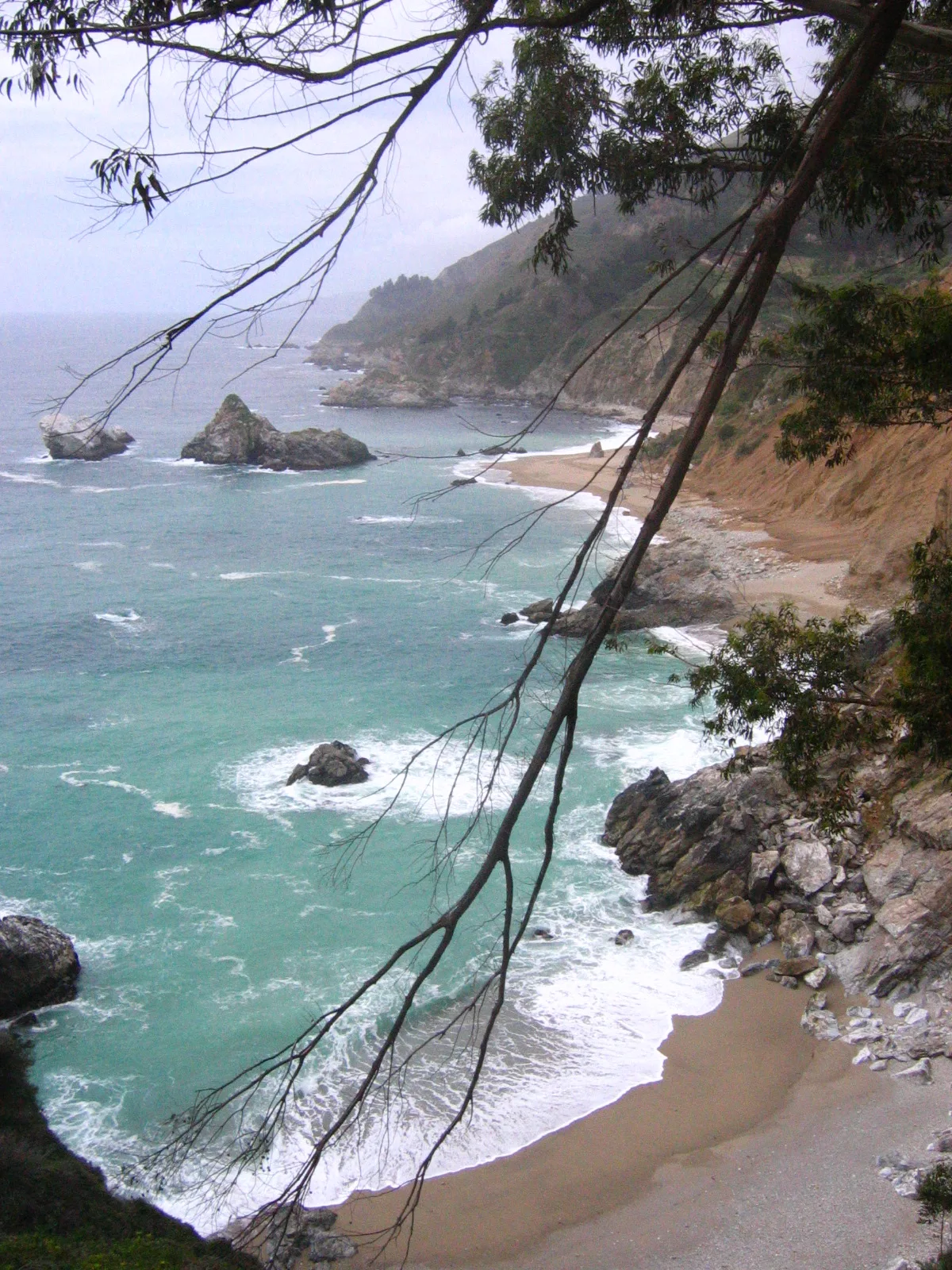 Spiaggia di Pfeiffer, Big Sur, California Coast, Stati Uniti — 2