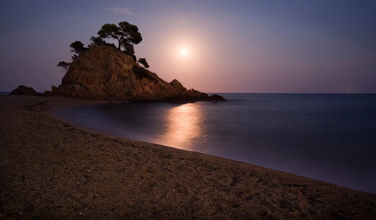 Platja de Cap Roig, L'Ampolla, Catalonia, España — 2