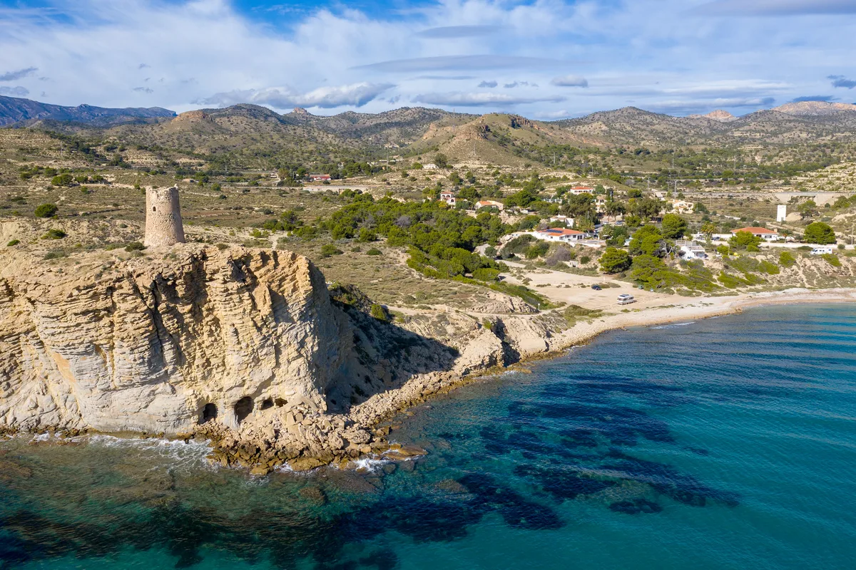 Cala El Xarco Beach, La Vila Joiosa / Villajoyosa, Valencian Community, Spain — 3