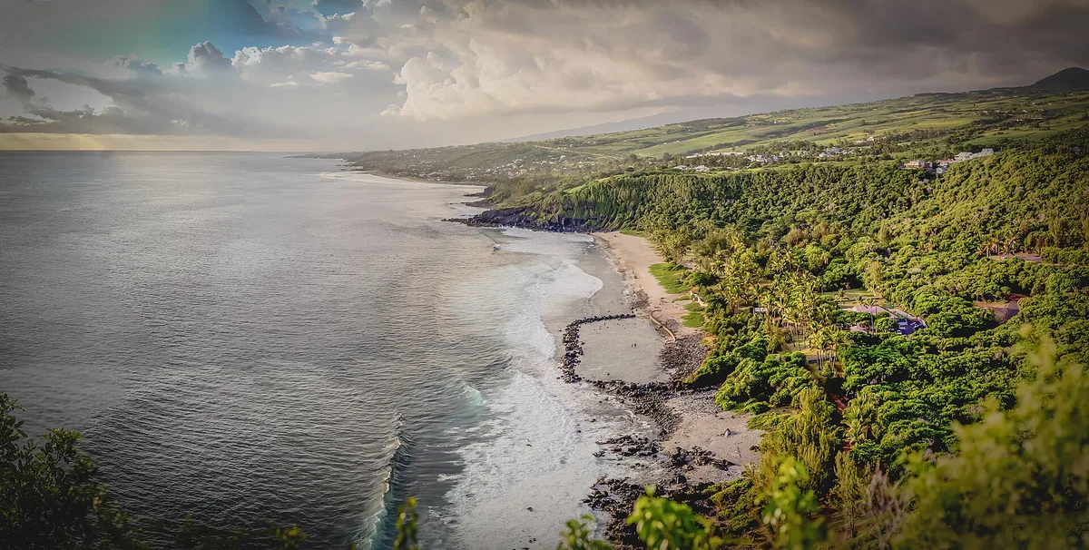 Grande Anse Beach, Petite-Île, Réunion, France — 3