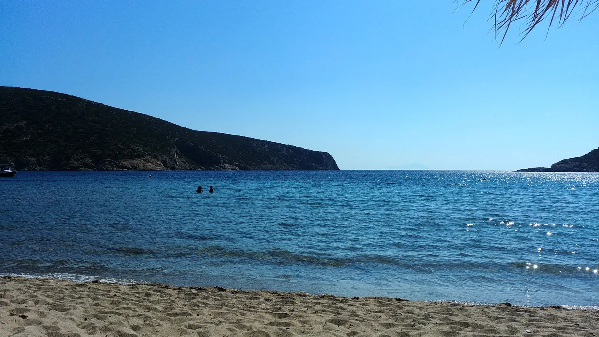Vathy Beach, Apollonia, Cyclades, Greece — 4