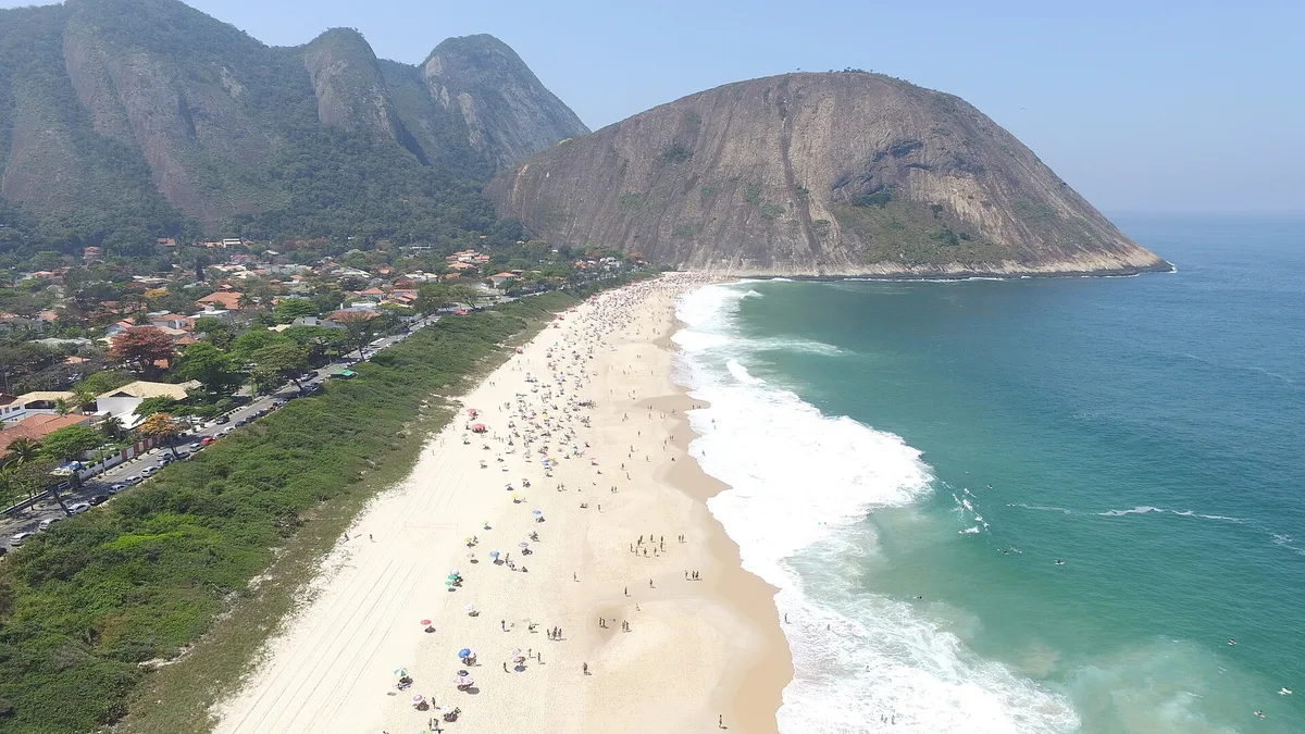 Playa de Itacoatiara, Niterói, Brazilian Atlantic, Brasil