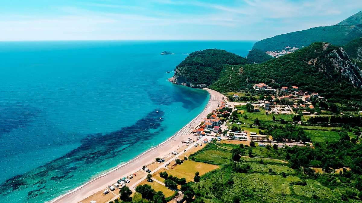 Buljarica Beach, Budva, Adriatic Coast, Montenegro — 2