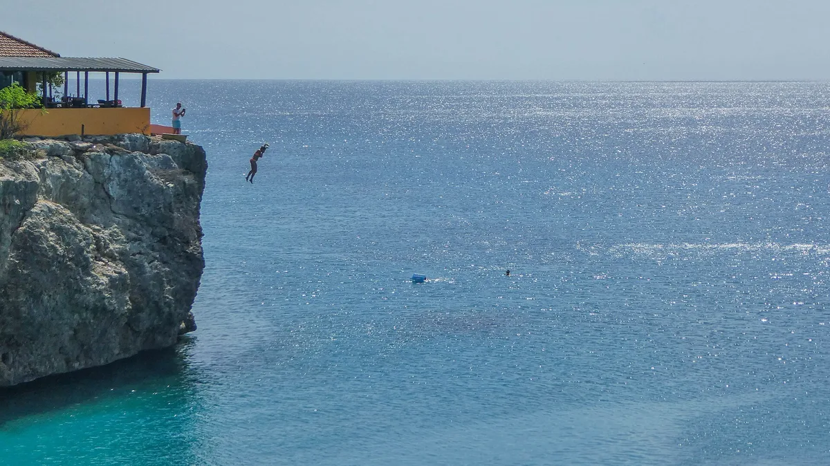 Playa Forti Beach, Bandabou, Lesser Antilles, Curaçao — 2
