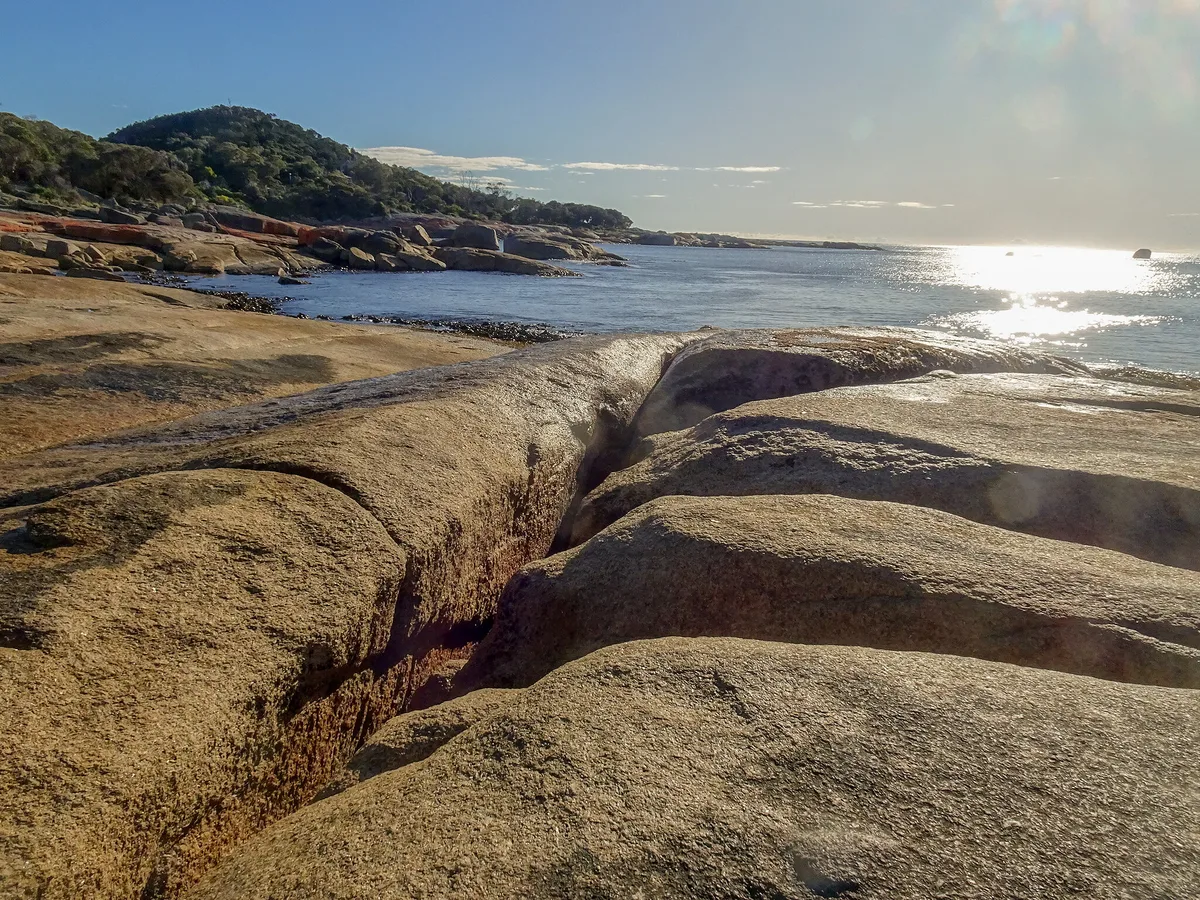 Bicheno Foreshore Beach, Bicheno, Tasmania, Australia