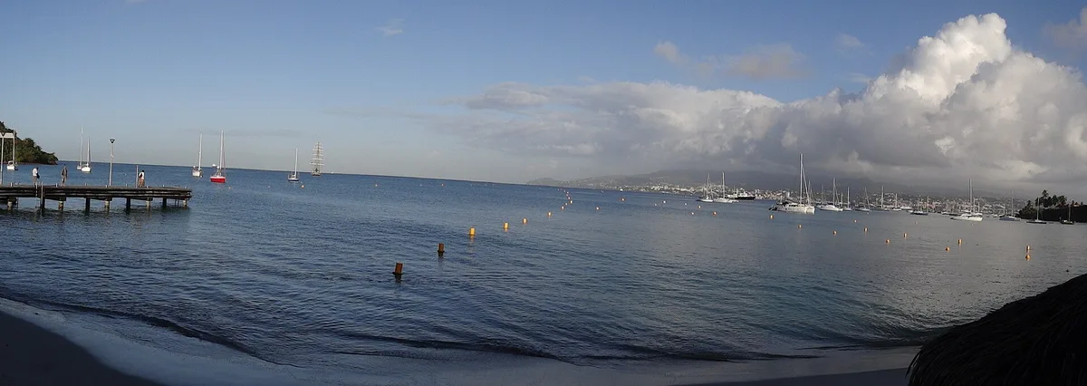 Point du Bout Beach, Les Trois-Îlets, Martinique, France — 2