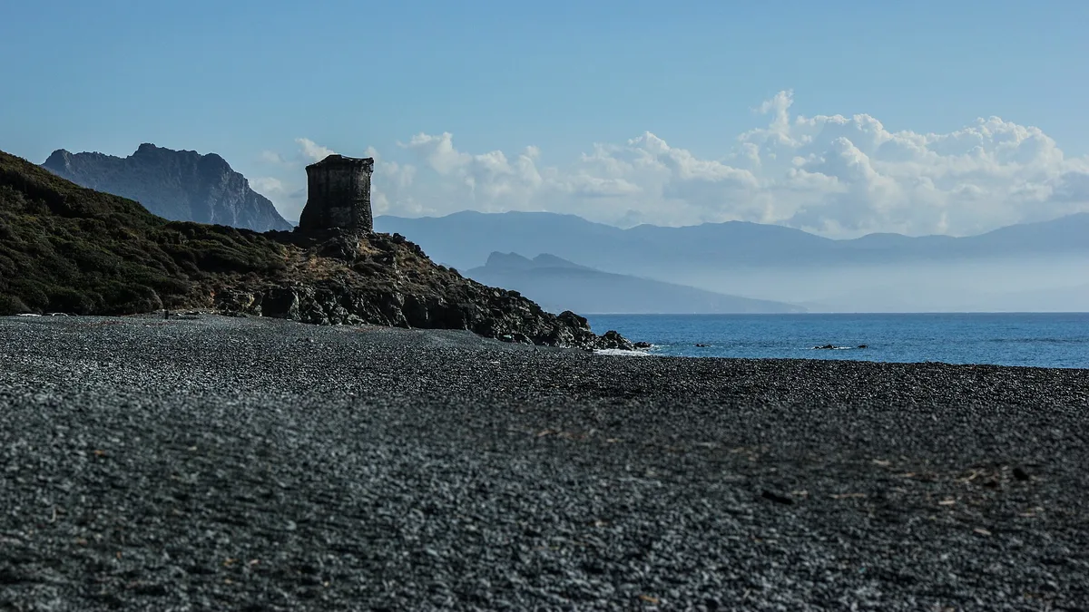 Albo Beach, Ogliastro, Corse, France