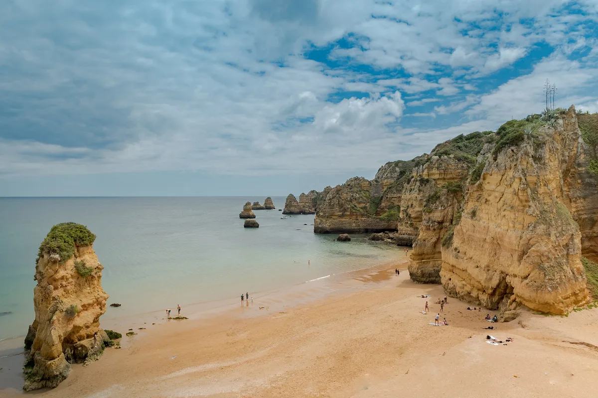 Dona Ana Beach, Lagos, Portuguese Atlantic, Portugal — 3