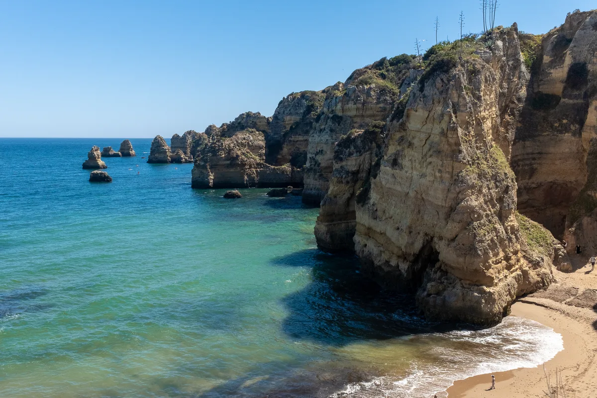 Dona Ana Beach, Lagos, Portuguese Atlantic, Portugal