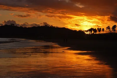 East Beach, Santa Barbara, California Coast, États-Unis — 4