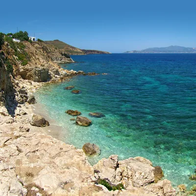 Piso Livadi Beach, Marpissa, Cyclades, Greece — 2