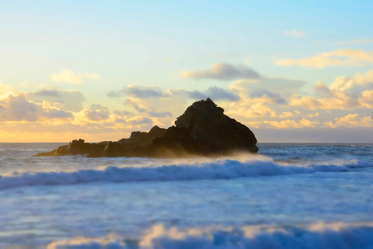 Coastlands Beach, Big Sur, Monterey County, California Coast, Stati Uniti — 5