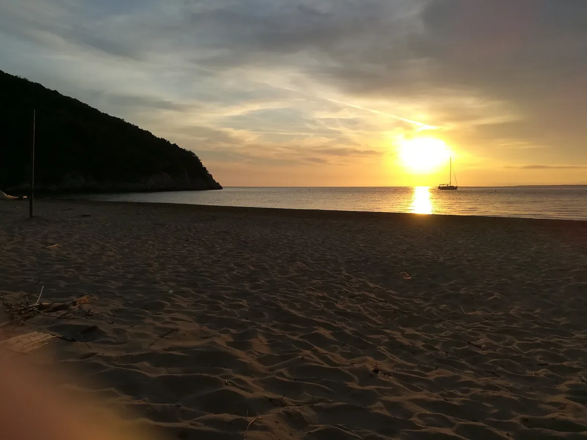 Cala di Forno Beach, Grosseto, Tuscany, Italy