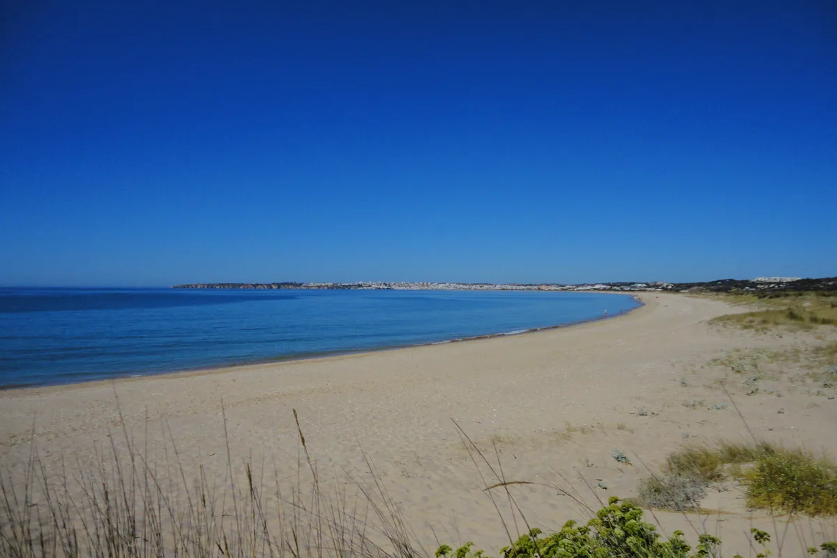 Meia Praia Beach, Lagos, Portuguese Atlantic, Portugal — 2