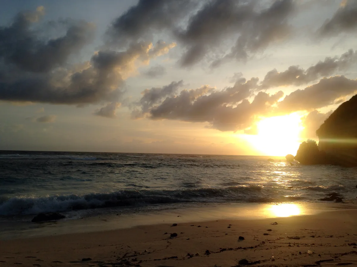 Plage de Nyang Nyang, Ungasan, Lesser Sunda Islands, Indonésie — 2
