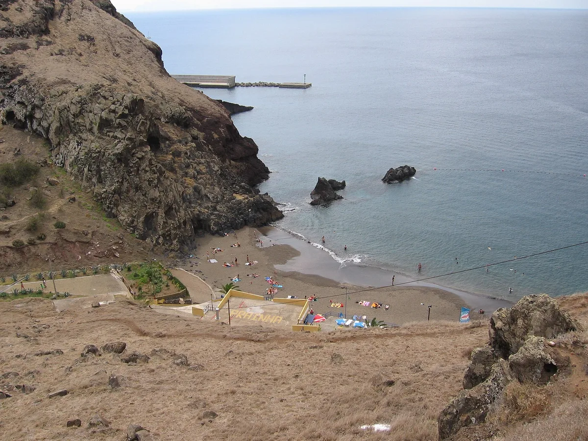 Prainha Beach, Machico, Madeira Archipelago, Portugal — 3