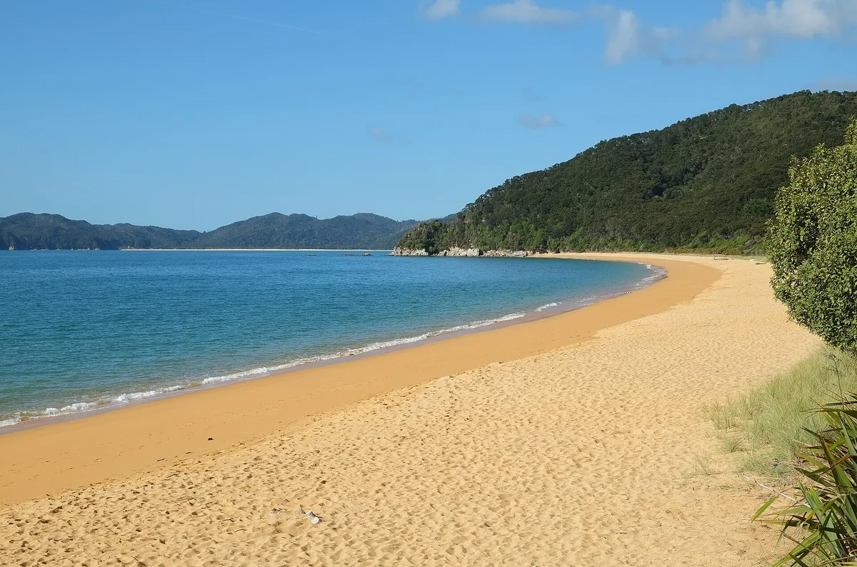 Playa de Tōtaranui — Goat Bay, Tasman District, Nelson-Tasman, Nueva Zelanda
