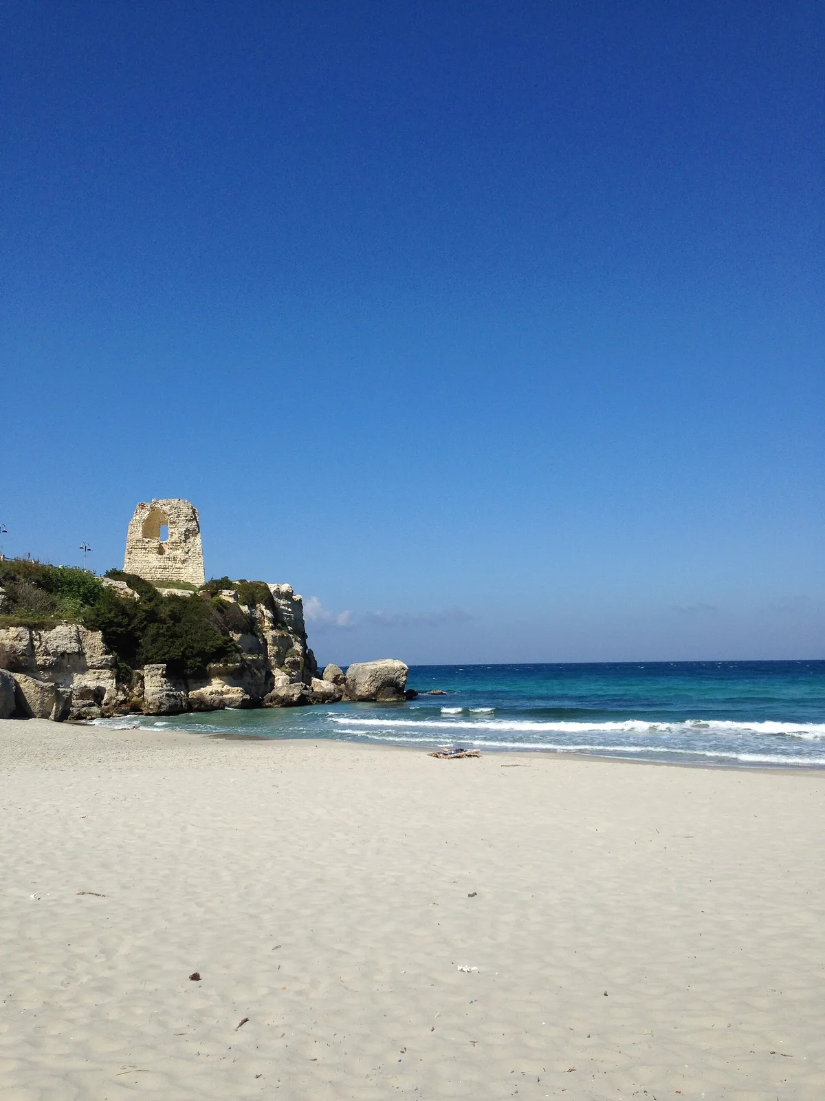 Playa de Torre dell'Orso, Melendugno, Puglia, Italia — 2