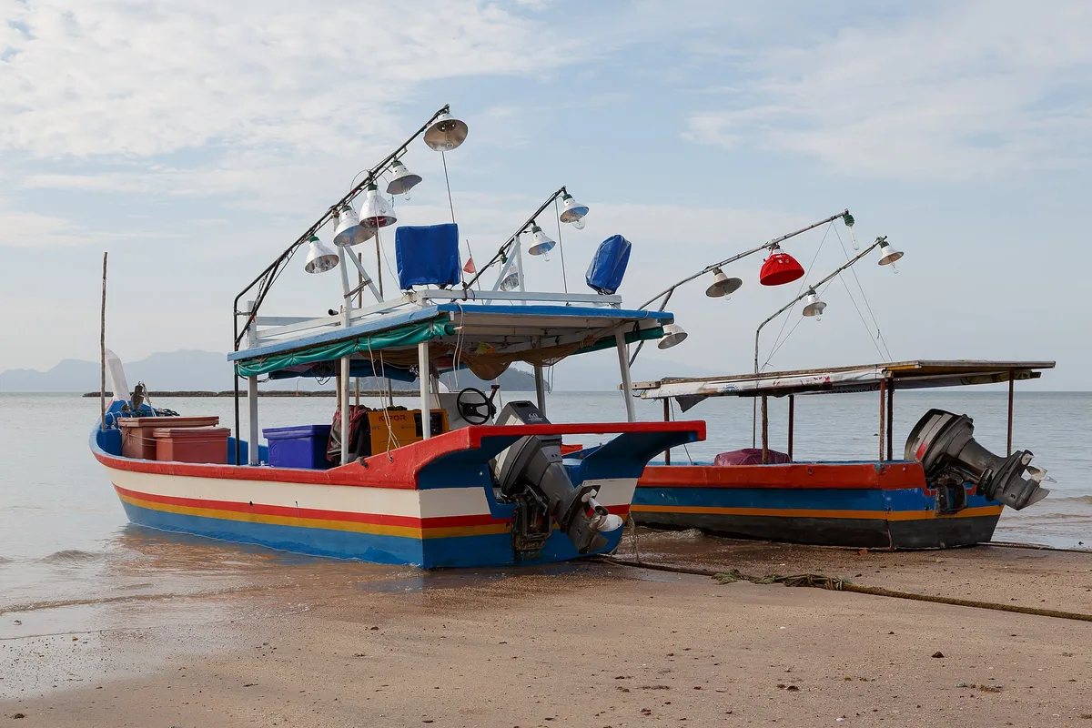 Pasir Hitam-Strand, Mukim Ayer Hangat, Andaman Sea, Malaysia — 4