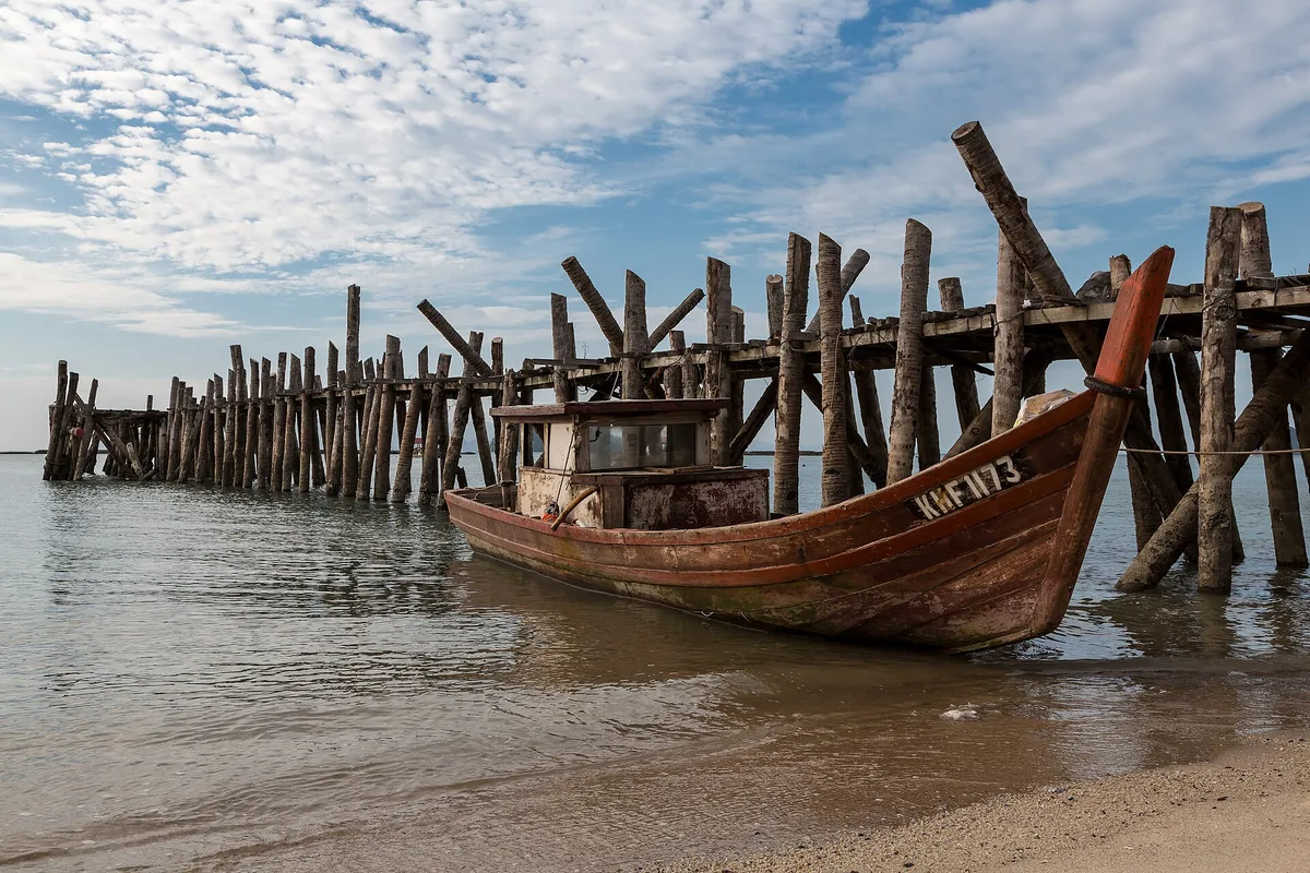 Pasir Hitam-Strand, Mukim Ayer Hangat, Andaman Sea, Malaysia — 3