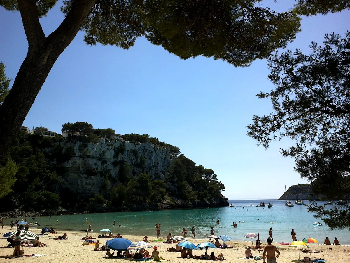 Cala Morell Beach, Ciutadella de Menorca, Balearic Islands, Spain — 4