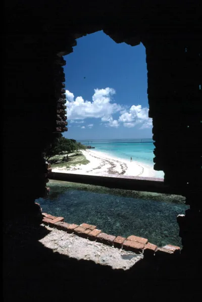 Fort Jefferson-Strand, Monroe County / Dry Tortugas National Park, Florida Keys, Vereinigte Staaten — 2