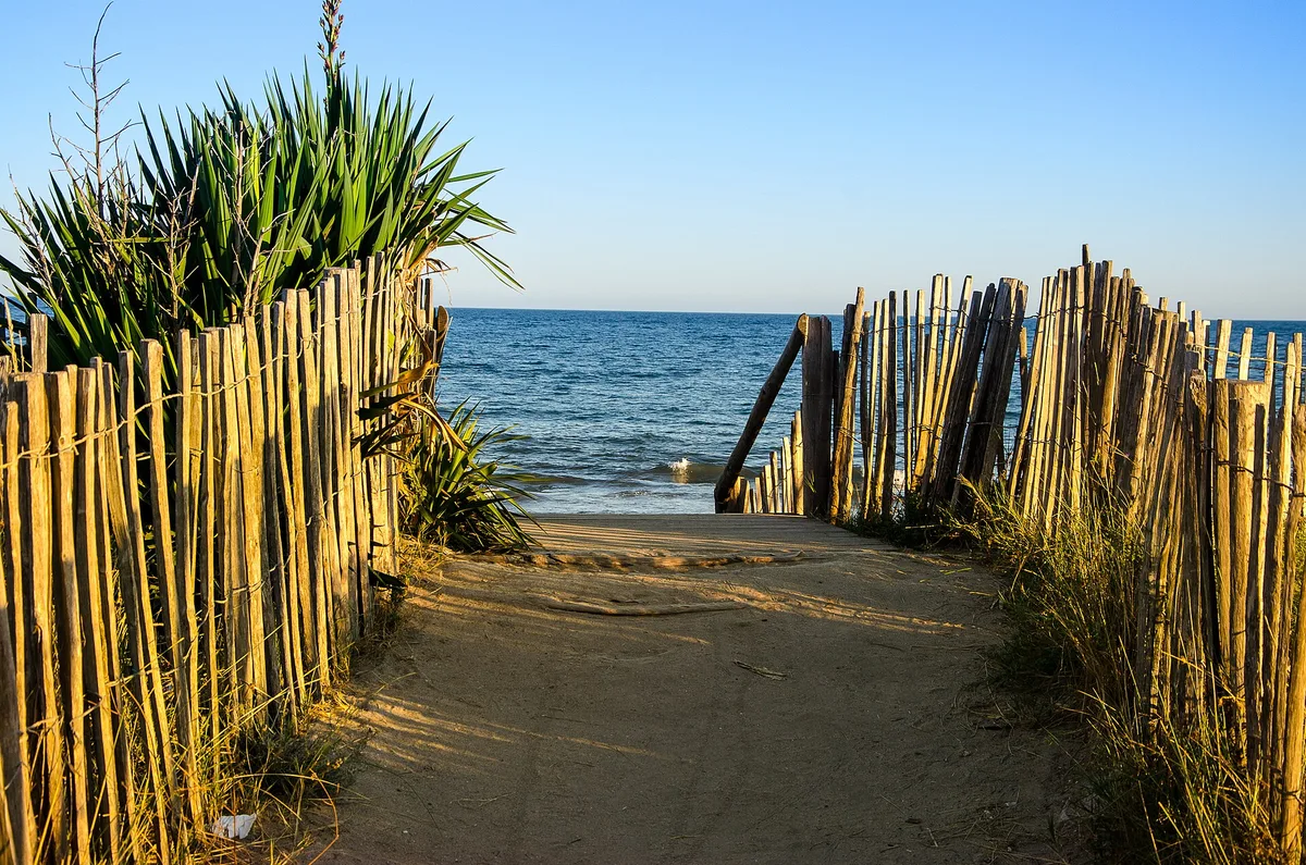 Bosquet Beach, Portiragnes, Occitanie, France — 2