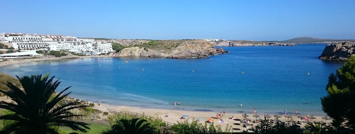 Arenal Castell Beach, Es Mercadal, Balearic Islands, Spain — 2