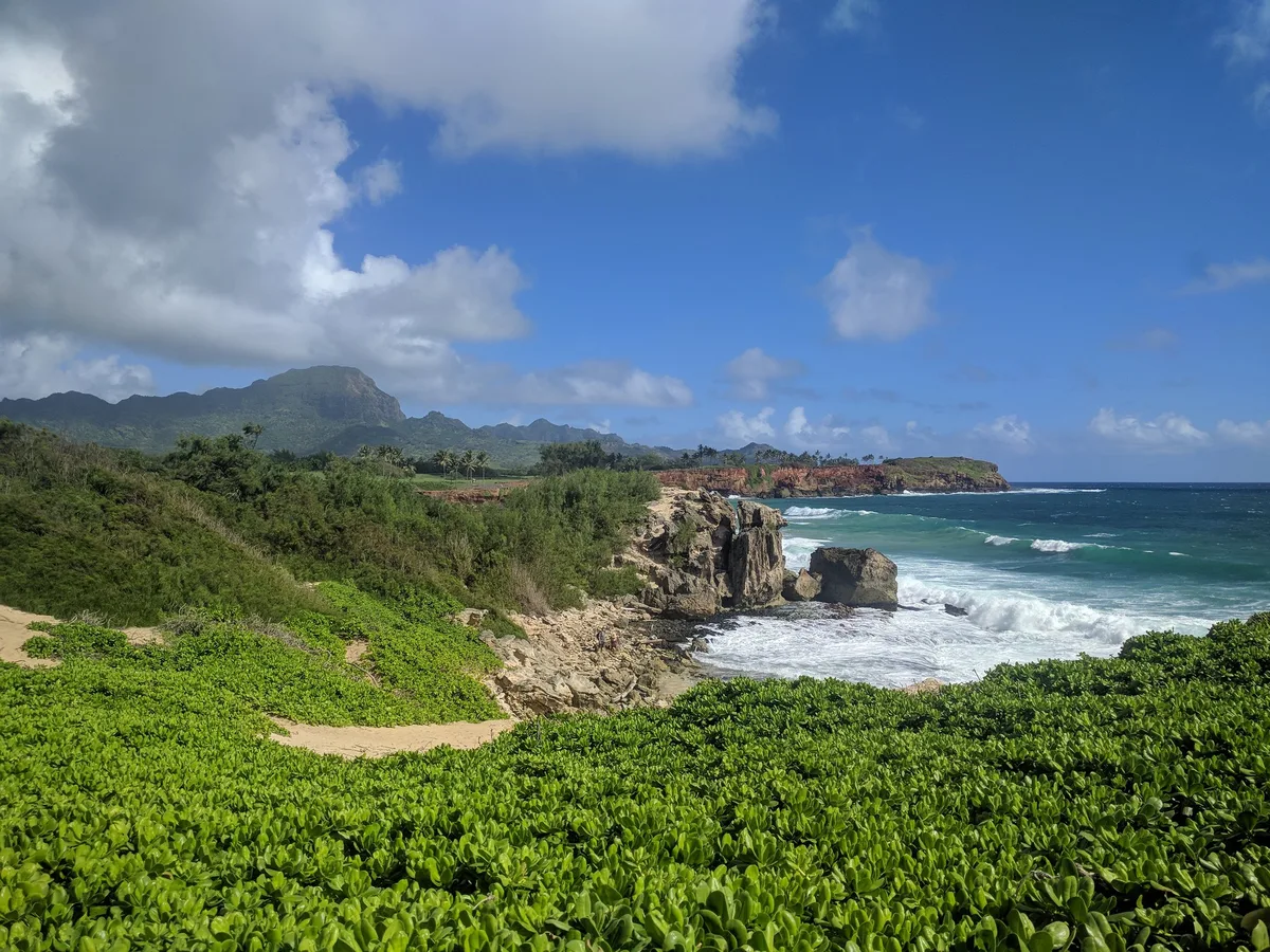 Māhāʻulepū Beach, Koloa, Hawaii, United States