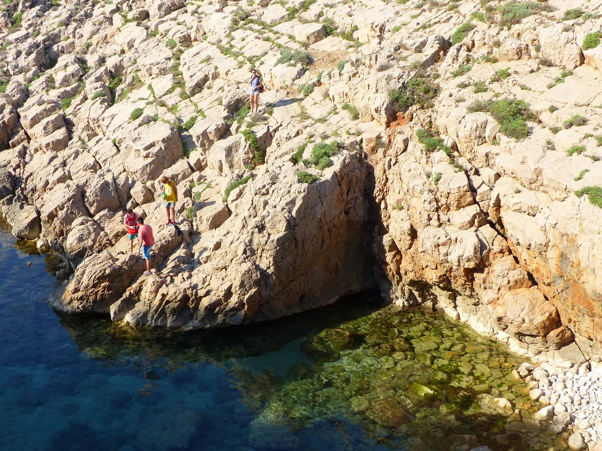 Montgó-Strand, Torroella de Montgrí, Spanish Mediterranean, Spanien — 3