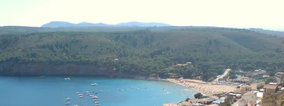 Montgó-Strand, Torroella de Montgrí, Spanish Mediterranean, Spanien — 4