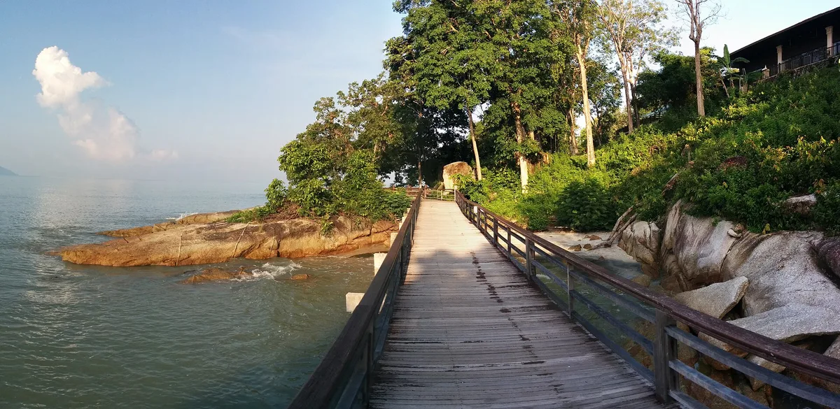 Teluk Nibung Beach, Mukim Kedawang, Andaman Sea, Malaysia — 2