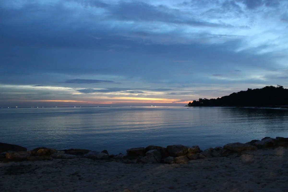 Teluk Nibung Beach, Mukim Kedawang, Andaman Sea, Malaysia