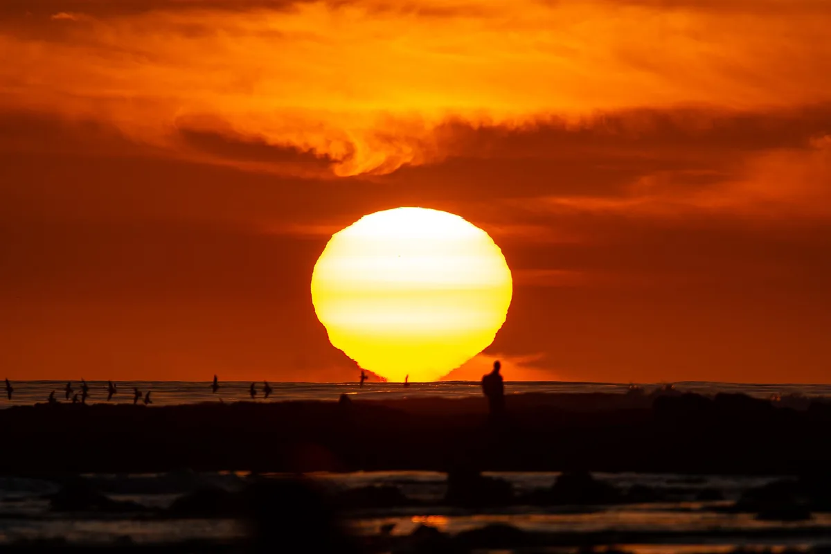 Isla Vista Beach, Isla Vista, California Coast, United States — 2