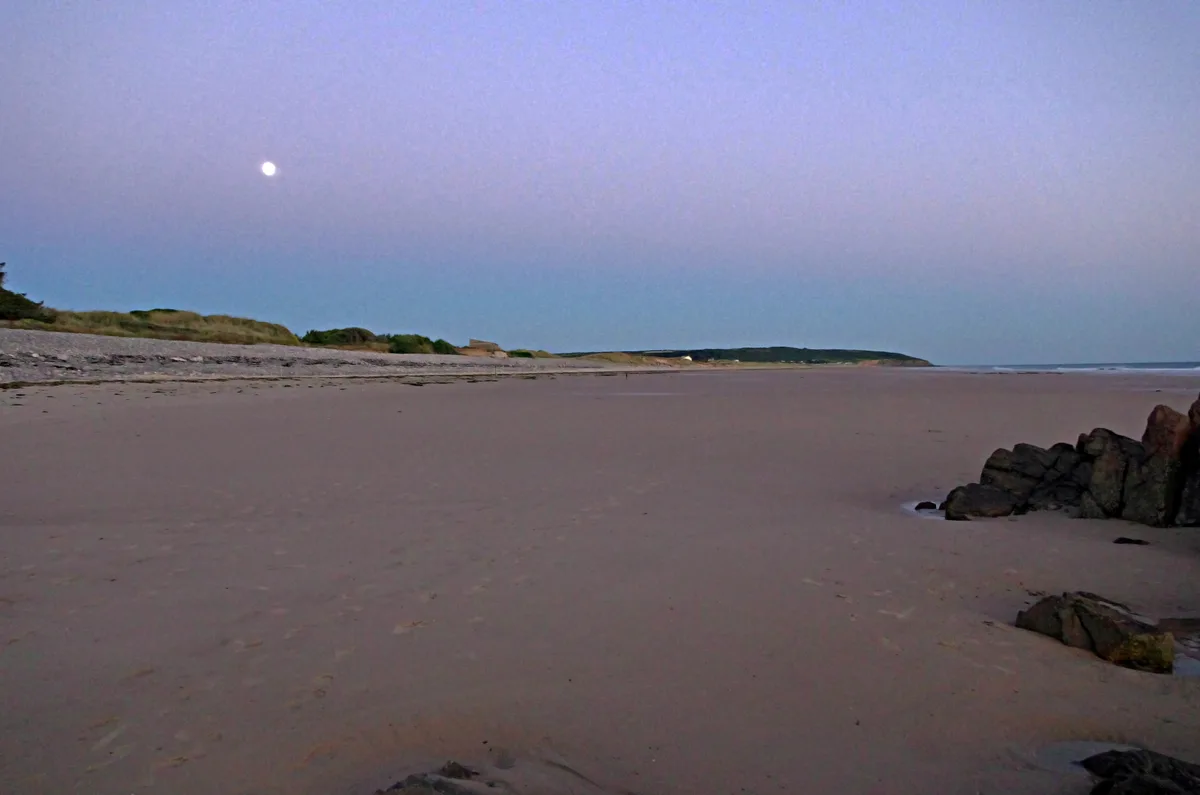 Spiaggia di Sciotot, Les Pieux, Normandie, Francia — 3