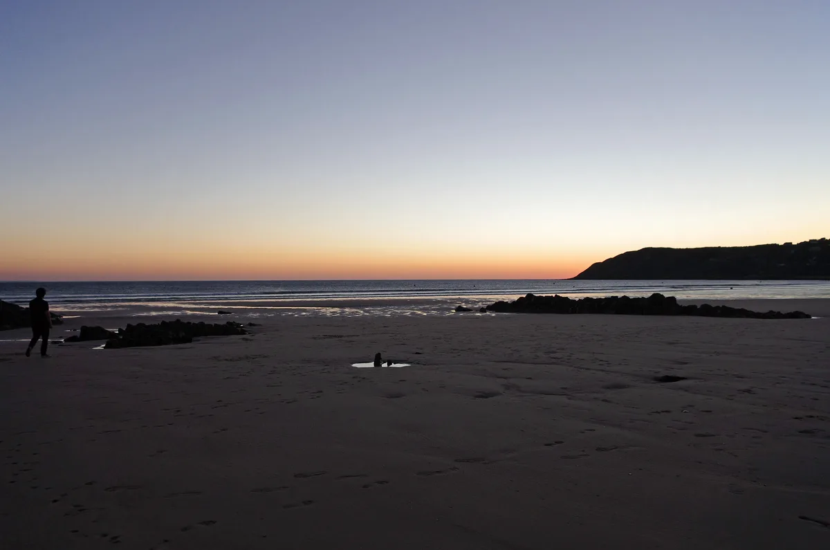 Spiaggia di Sciotot, Les Pieux, Normandie, Francia — 5