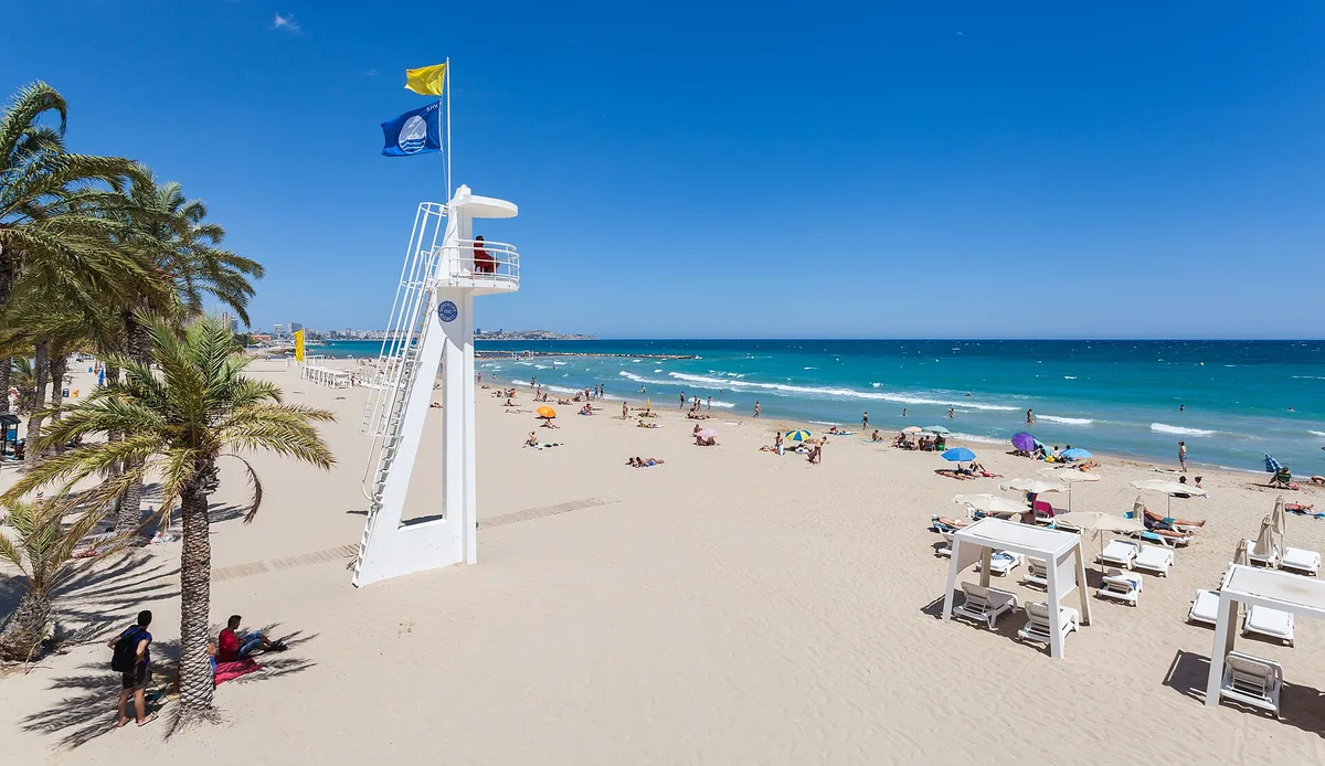Postiguet-Strand, Alicante, Valencian Community, Spanien — 5
