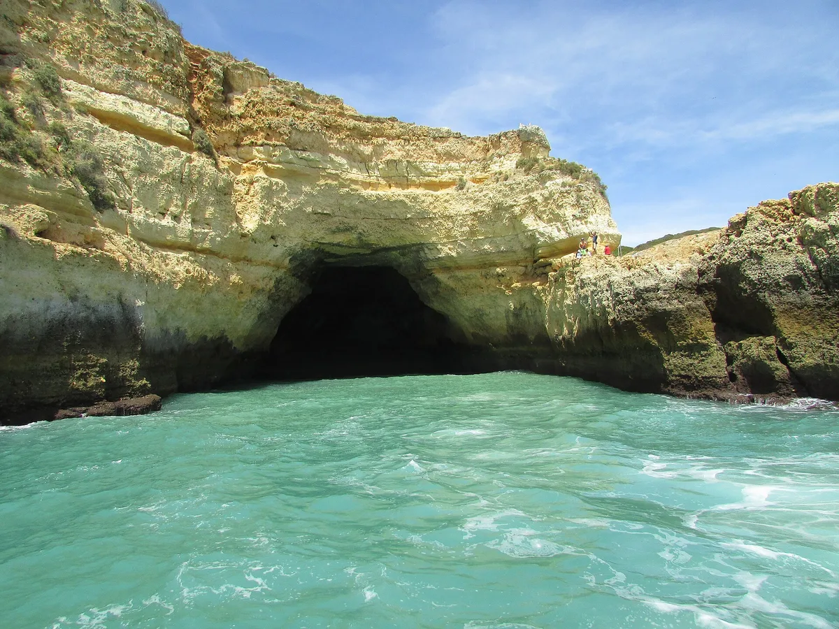 Spiaggia di Benagil, Lagoa, Portuguese Atlantic, Portogallo — 4