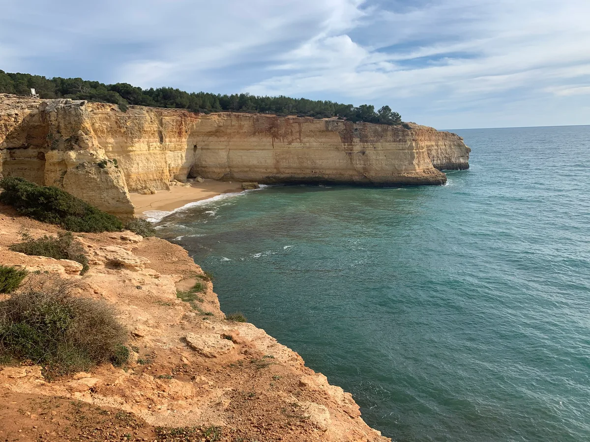 Spiaggia di Benagil, Lagoa, Portuguese Atlantic, Portogallo — 6