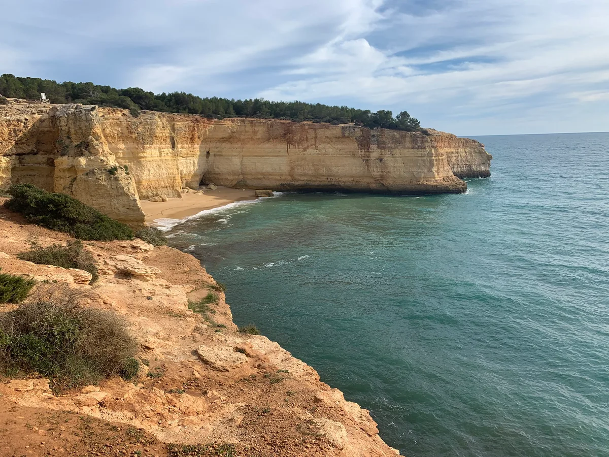 Spiaggia di Benagil, Lagoa, Portuguese Atlantic, Portogallo — 5