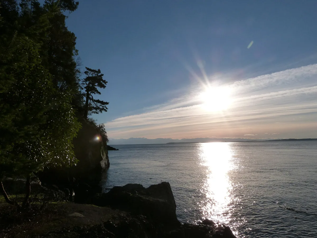 Mitchell's Bay Beach, Roche Harbor, US Pacific Northwest, United States — 2