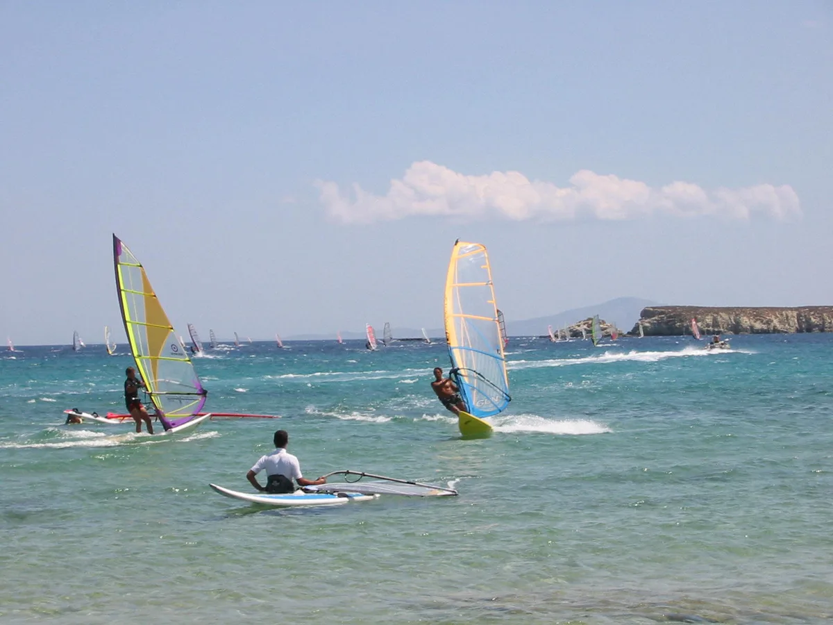 Nea Chrysi Beach, Marpissa, Cyclades, Greece